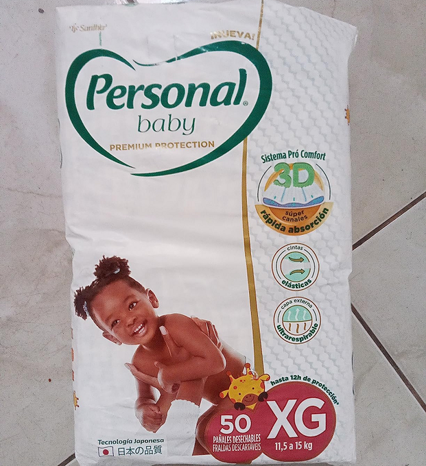 Personal Fralda Baby Premium Protection Extra Grande, 50 unidades