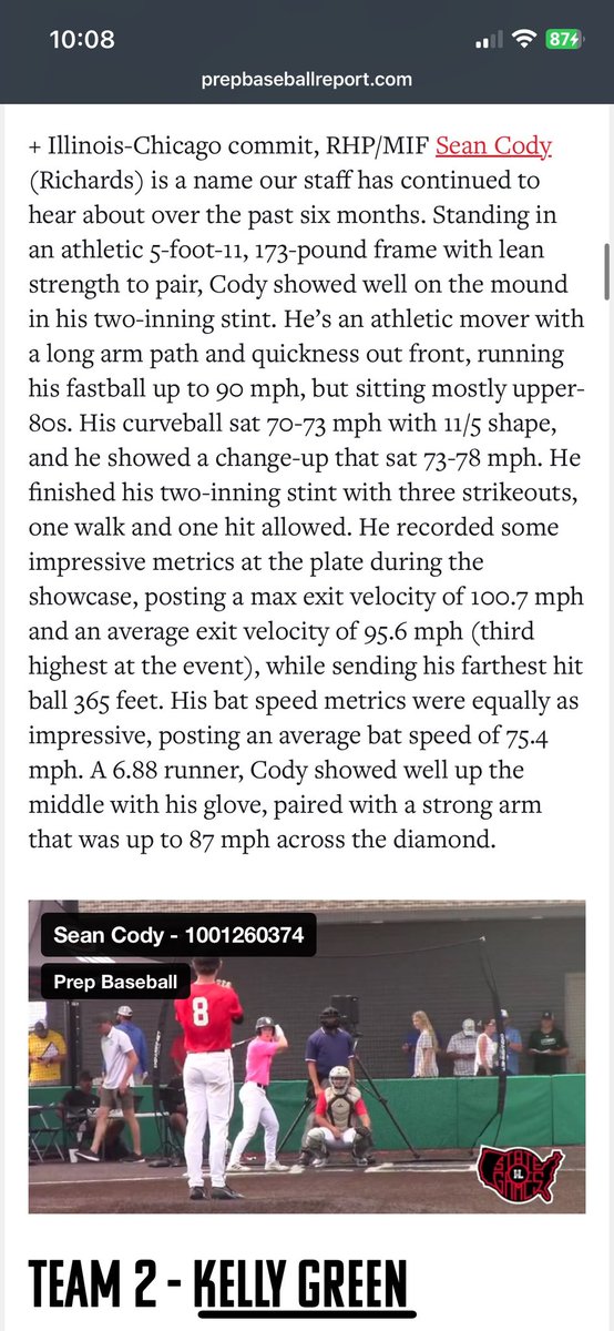 Thank you! <a href="/PrepBaseballIL/">Prep Baseball Illinois</a>