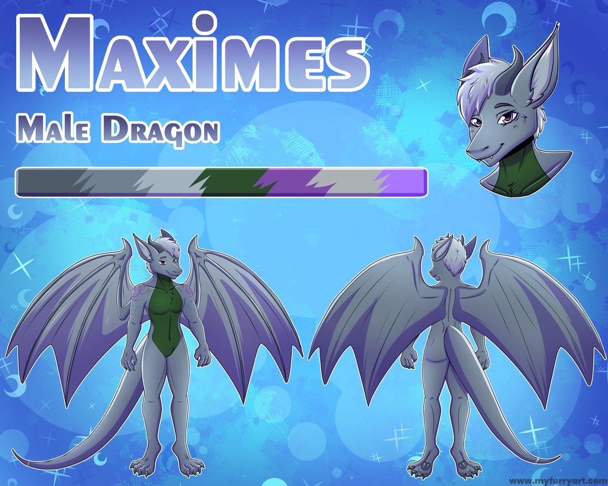 MaxamesGhostly's tweet photo. Forgot to post this when I got this but got my Ref sheet down for my first Sona. So excited on how it turned out.
Thank you @MyFurryArt for doing such an amazing job. https://t.co/Ax5SxeVhdb