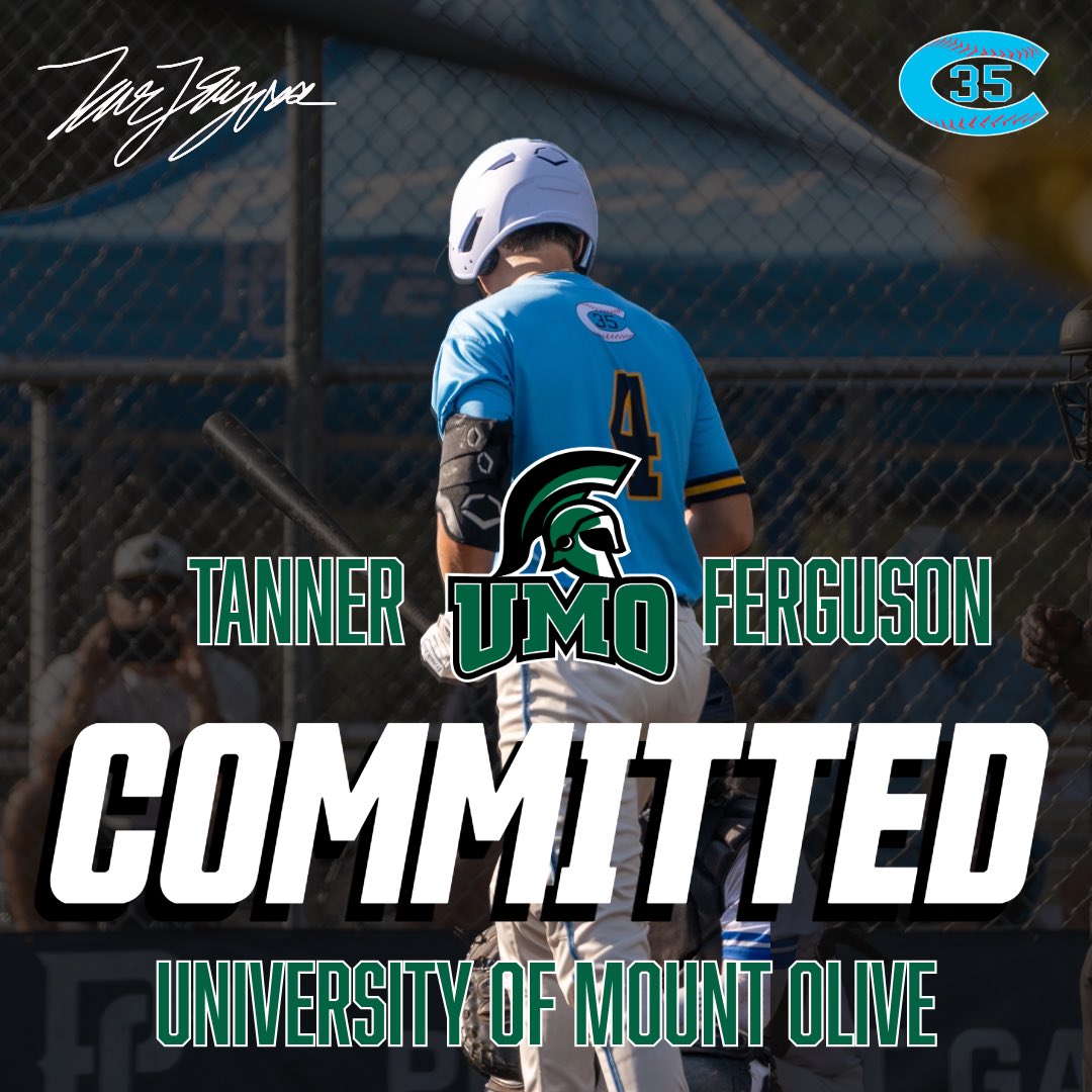 Congratulations to <a href="/TannerF79199134/">Tanner Ferguson</a> on his commitment to the University of Mount Olive!