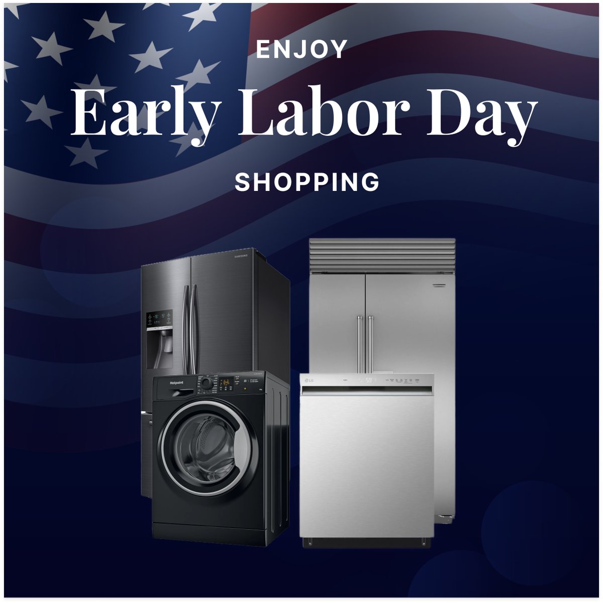 Get ready for our Early Labor Day Shopping Event at Town Appliance! 🛒Whether you’re upgrading your kitchen or refreshing your laundry room, our collection has something for everyone.
Visit us today and start planning your dream space: townappliance.com/collections/al…

#laborday