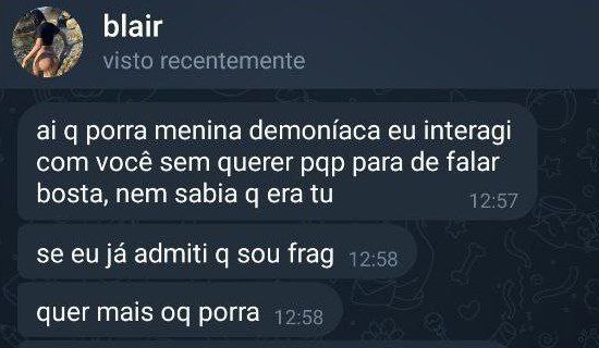 e você a um mês atrás tava fingindo ser de portugal em OUTRA frag 🤦🏼‍♀️