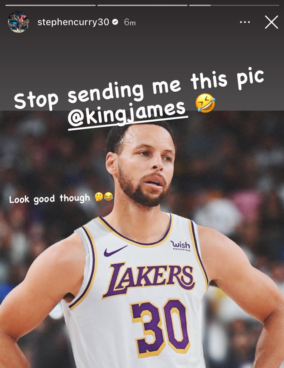 30problemz's tweet photo. STEPHEN CURRY’S NEW INSTAGRAM STORY… 😳😳😳

( via @BlondedDynasty) https://t.co/LTwme1d3ca