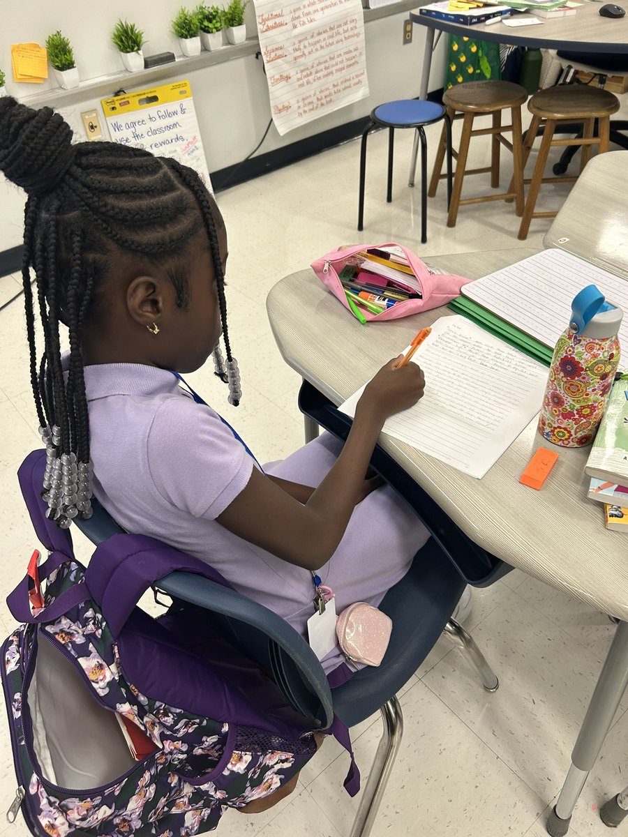 JalisaGranger's tweet photo. Day 8 Spotlight: 4th graders here at @NorthmoreElem were “write” on track today during their writing instruction. So exciting to see their skills develop! https://t.co/nL0agqeQy1