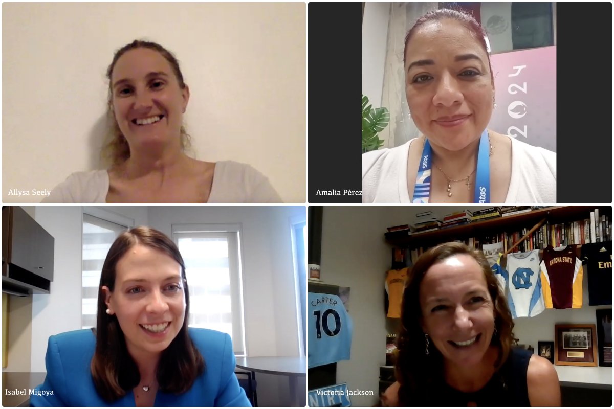 ASU_MX's tweet photo. 🙌¡Qué gran charla tuvimos en nuestro #ConvergenceLab virtual! 🗣🌐 Gracias a #AmaliaPérez y @AllysaSeely por recordarnos que la excelencia deportiva no tiene límites.💪 Nos inspiraron a todos con sus historias de triunfo y superación. 🌟🏆 #JuegosParalímpicos #GloriaParalímpica https://t.co/bpp3EHlP1d