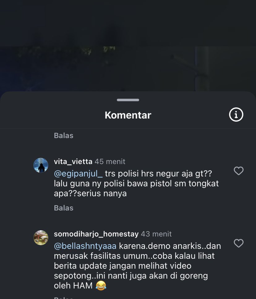 zhayus_'s tweet photo. Ini akun malah mendukung kekerasan . Luar biasa! 

https://t.co/qn2MPgusym

KEMBALIKAN TEMAN-TEMAN KAMI
CIPUNG
ERINA
#BauKetekOligarki https://t.co/Ulo8HMFcVK