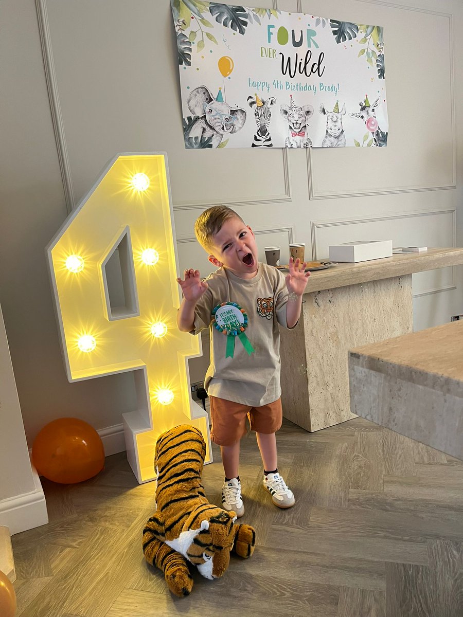 Happy birthday, Brody. Hope you had a great day. 🦁🐯🐘🦒