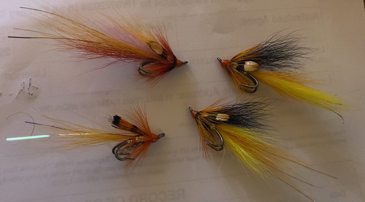 MKilleen86's tweet photo. My last few files off the vice for this season, hopefully we have a good September. #salmonfishing #salmonflies #flytying #speycasting #FlyFishing https://t.co/8WkjvbpzM7