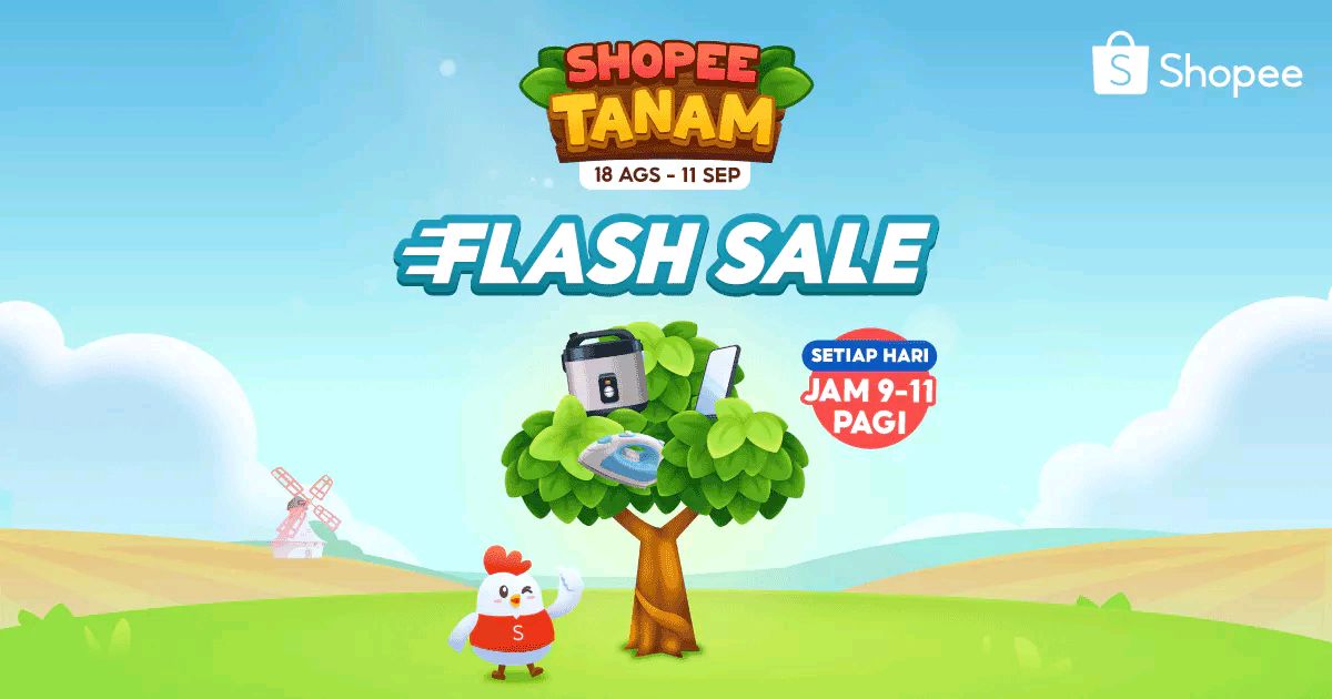 muchlas_07's tweet photo. Panen Pohon Flash Sale Setiap Hari Jam 9-11 Pagi! Main Shopee Tanam di sini >> https://t.co/sgdfC1Zu8r https://t.co/Fg1b1Y77Va