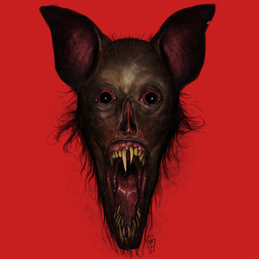 OmegaBlackArt's tweet photo. RAAAAAA BIG SCARY FACE AND RED BACKGROUND https://t.co/E5uLPCPFbi