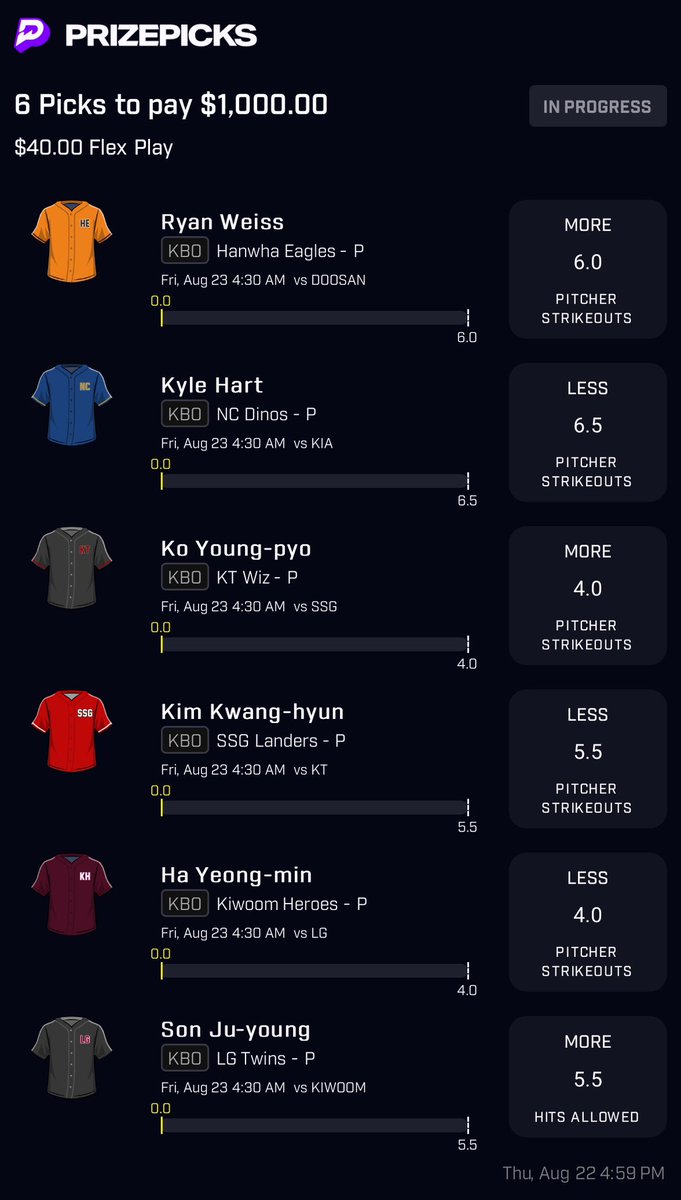 BoseLockz's tweet image. KBO 25X😈🔥

Let’s work!!!

We’re hot rn🤺

prizepicks.onelink.me/gCQS/shareEntr…
#PrizePicks #KBO #cs2 #wakencash #prizepickslocks #prizepickslock #props #gambling #gamblingx #gamblingtwitter #bets #dfs #mlb #NBA #underdogfantasy #gamblingcommunity #BettingX