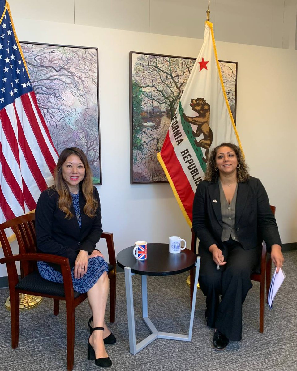 CA State Treasurer (@caltreasurer) on Twitter photo This week CA State Treasurer <a href="/fionama/">Fiona Ma, CPA</a> sipped tea with <a href="/TammySandhu/">Tammy Sandhu M.B.E.</a>, British Consul General <a href="/UKin_SF/">UK Consulate in SF</a> - Talking about economic development, climate policy, and representation in public service. This week CA State Treasurer <a href="/fionama/">Fiona Ma, CPA</a> sipped tea with <a href="/TammySandhu/">Tammy Sandhu M.B.E.</a>, British Consul General <a href="/UKin_SF/">UK Consulate in SF</a> - Talking about economic development, climate policy, and representation in public service.