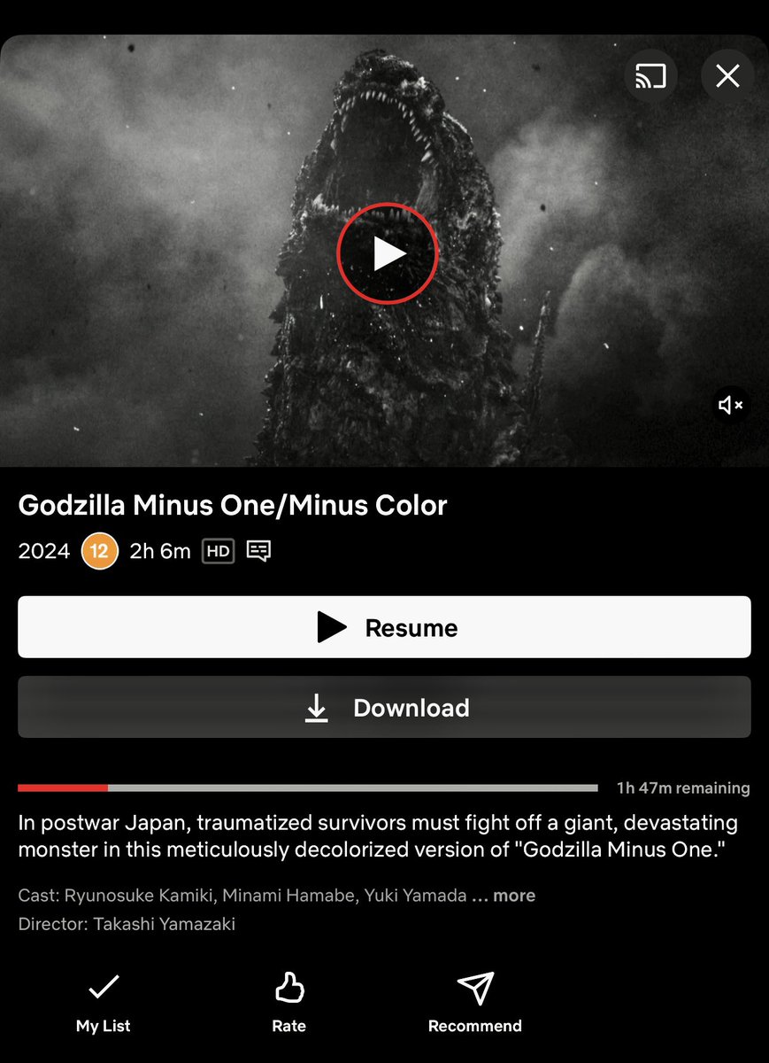 saurabhft's tweet image. #SFTFilmReview #GodzillaMinusOneMinusColor (#Gojira) (2024) #Japanese Rate9/10 🎼📖📽️5/5 😍9/10 😱10/10 🇯🇵10/10 #RyunosukeKamiki #MinamiHamabe #SakuraAndo 🎥  #TakashiYamazaki is dark poignant “life / mental-health / trauma / war / society” cinematic #Japan masterpiece 📺 #Review
