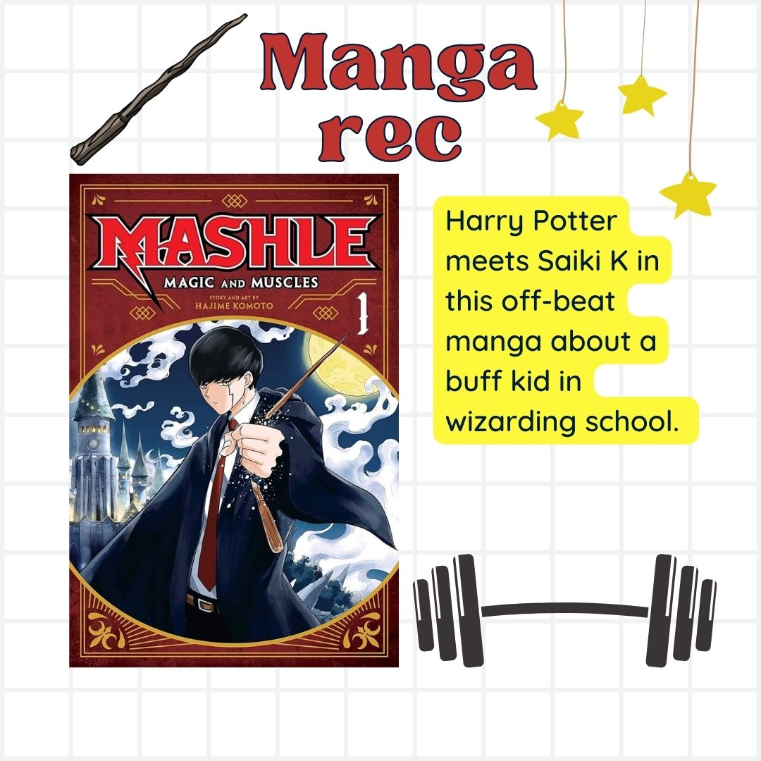 arcadiapl's tweet photo. Mashle is now available in the teen manga collection by popular demand!
When Mash is discovered due to his physical fitness, he has no choice but to enroll in magic school, where he must beat the competition without revealing his secret--he can't use magic!
#arcadialibrary https://t.co/p2osipEVRO