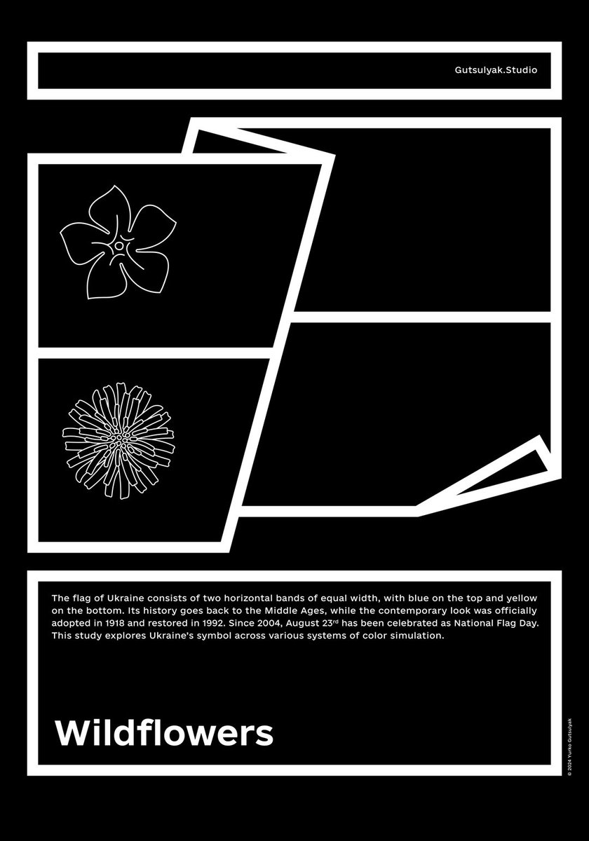 gutsulyak's tweet photo. 3 — #BlueYellow #Posters explore #Ukrainian identity through individual interpretations of the state #Flag. The series delves into the search for a new #Ukraine and its place in the modern world. When no colors are left, the Ukrainian flag is still waving. 💙💛 #StandWithUkraine https://t.co/FnWDcuk65G