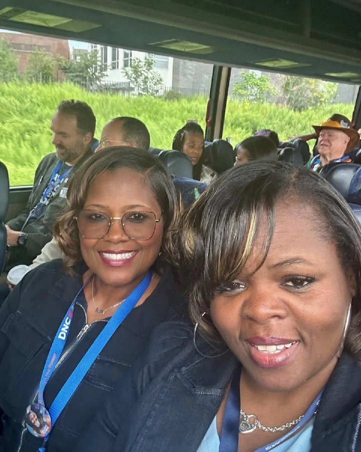 JFarrforSC's tweet photo. #DNC2024CHICAGO has been EVERYTHING! So energized and motivated to turn the page. I'm committed to #DoSomething 
#WeAreNotGoingBack https://t.co/srJV5hq3jY