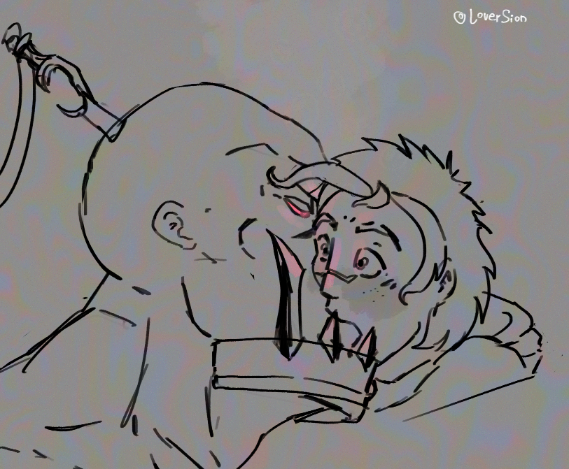LoverSion's tweet photo. A surprise kiss
#monster #smut #LeagueOfLegends #SION https://t.co/wunOhMYVa7