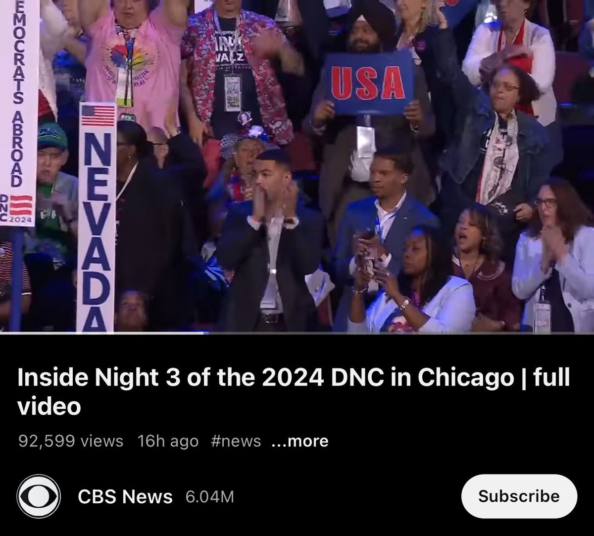 DNC 2024 
<a href="/CNN/">CNN</a> <a href="/CBSNews/">CBS News</a> <a href="/CTDems/">Connecticut Dems</a>