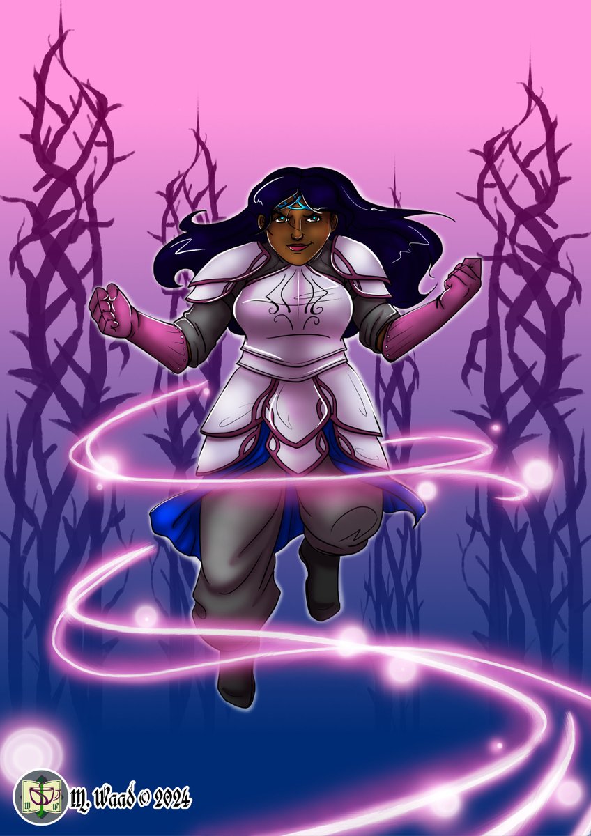 Art of Princess Karanna from my Sleeping Beauty novel WIP