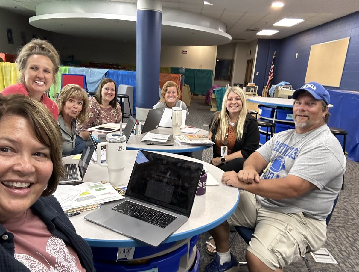 East Central Elementary PBIS team getting ready for the new school year. <a href="/ecentraleagles/">East Central Eagles</a>