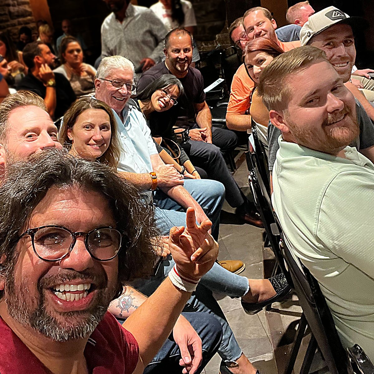 MyScopeTech's tweet photo. For the win! We had a great time celebrating our rockstar sales team members recognized this week for most new memberships sold (fun fact: they were both born in Ohio) and winners of the money bag promo followed up by a night out on the town. Congrats, everyone!
#TeamScope https://t.co/cvegxLUWg7