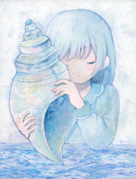 「blush painting (medium)」 illustration images(Latest)｜3pages