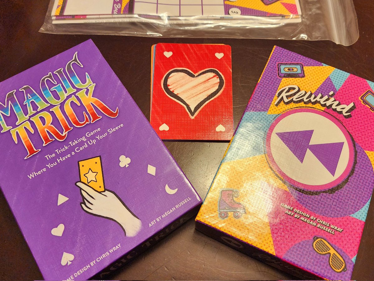 Tricky Mail Day! 💜💛🩵❤️