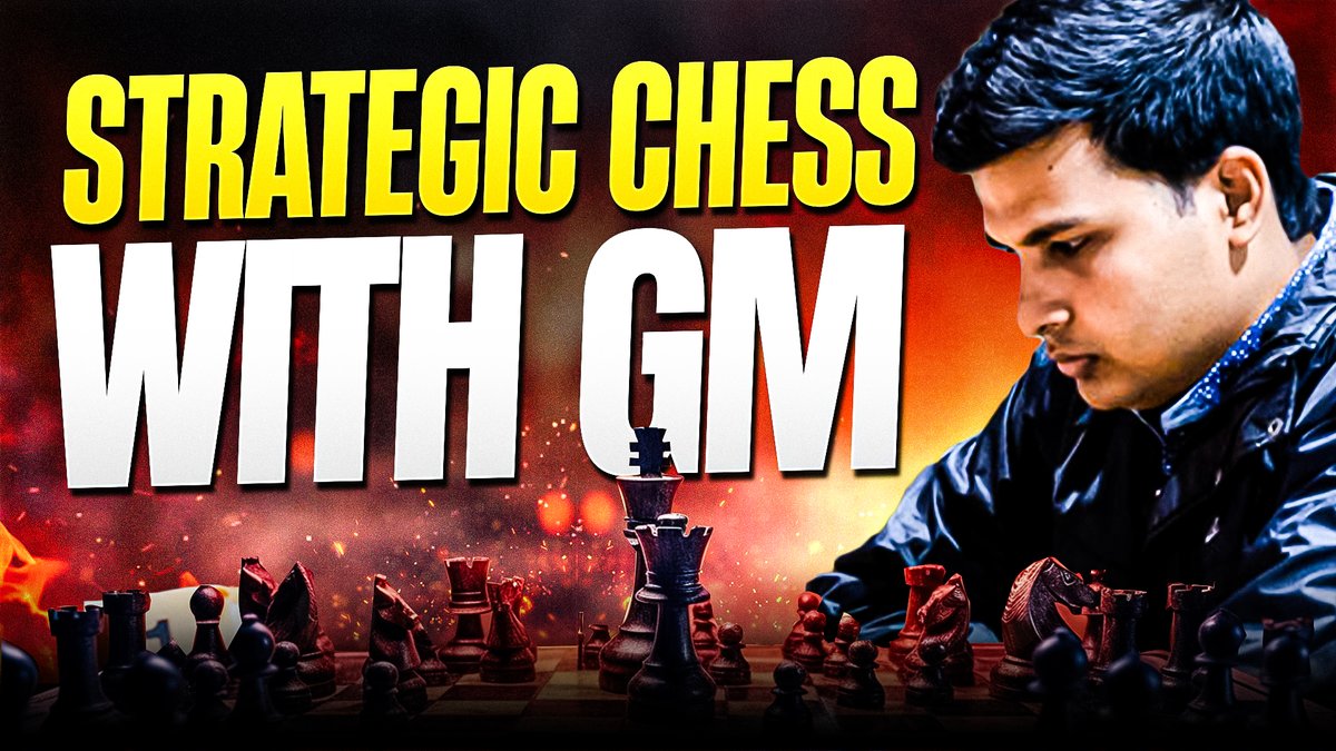 Ankit_64's tweet image. Creating this thread to talk about some interesting positions I have talked about in our series of &quot;Strategic Chess With GM&quot; in collaboration with @ChessbaseIndia 

#chess #chessbase #chessneurons #strategy #positionalchess