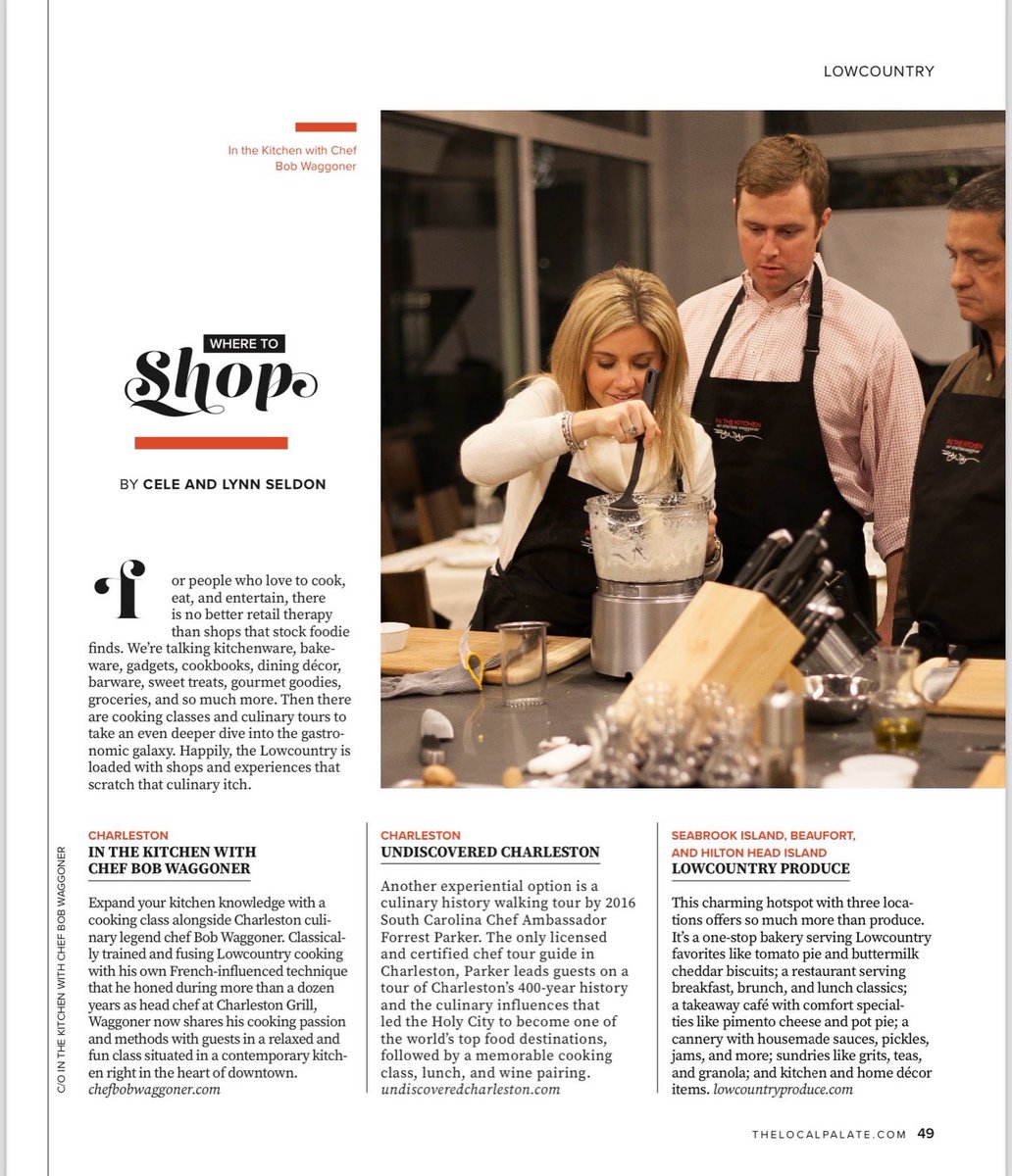 CheFChristianP's tweet image. Fantastic to be a featured culinary experience in @TheLocalPalate 
Looking to explore Charleston, SC’s delicious history? Click the link in my bio and save by booking directly!