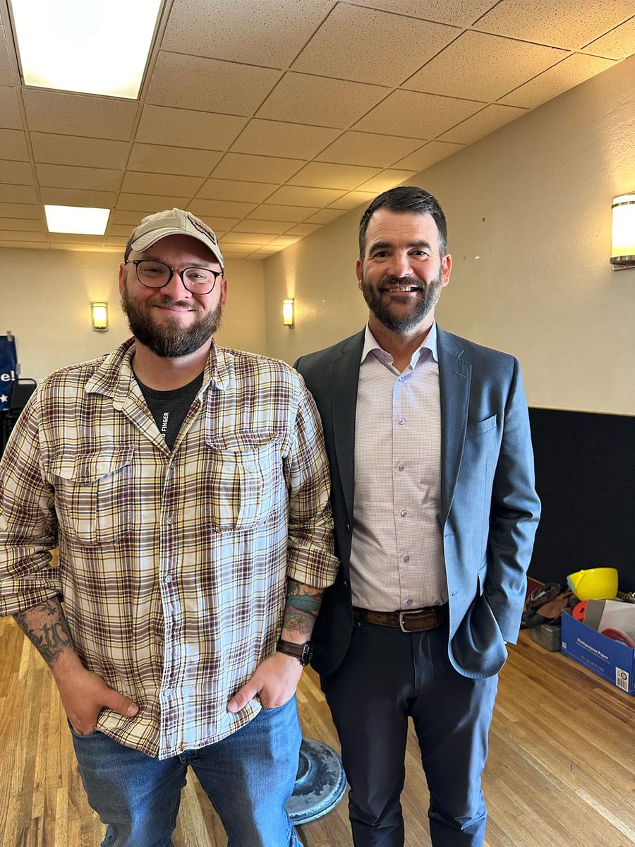 Great time in Butte at the Burrows Club lunch with Jesse Mullen.