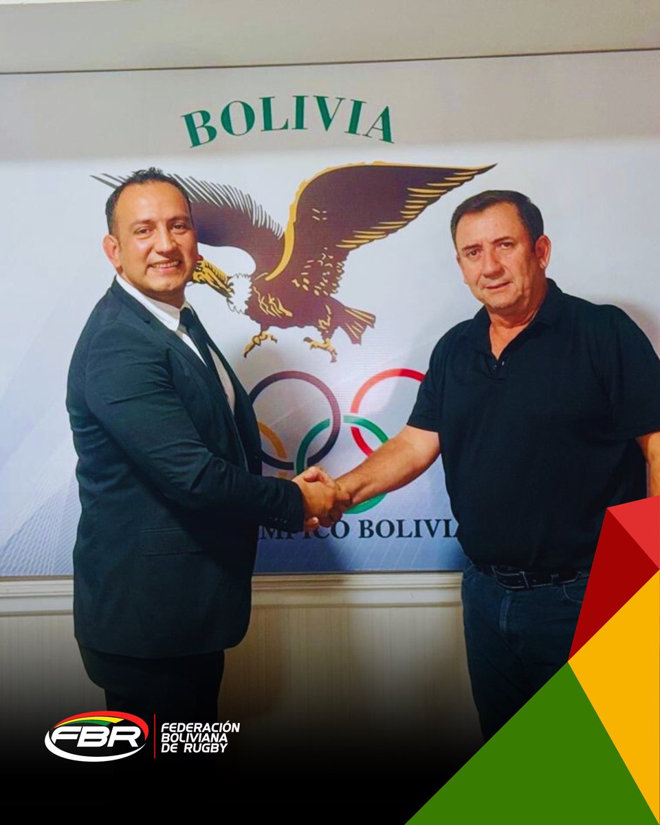 Hoy, nuestro presidente Carlos López se reunió con la ViceMinistra de Deportes, Lic. Karen Palenque, y el Presidente del Comité Olímpico Boliviano, Lic Marco Arze para conversar sobre el futuro del rugby en Bolivia. ¡Estamos emocionados por los grandes pasos que se vienen!