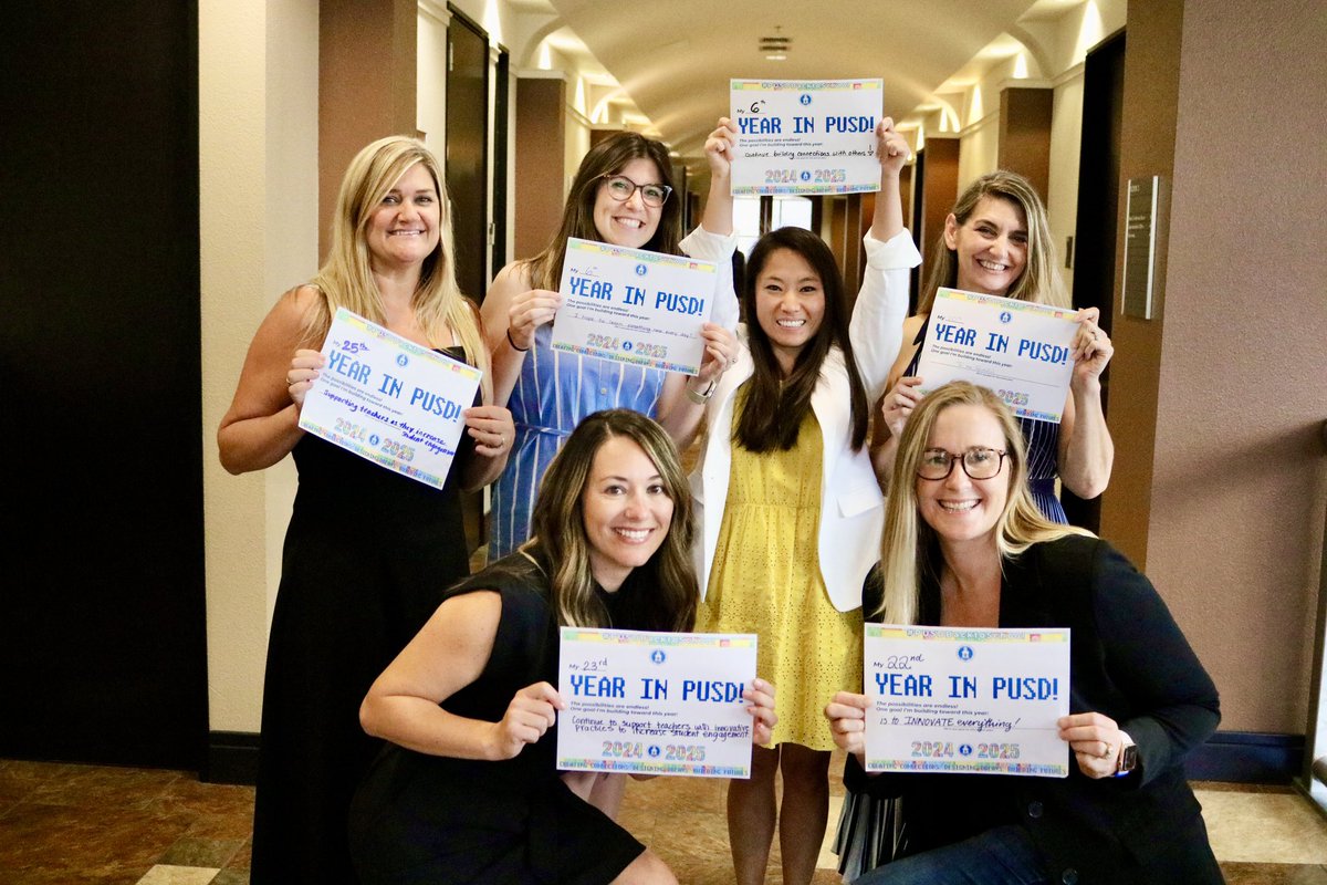 It’s been an exciting start to the 2️⃣4️⃣-2️⃣5️⃣ school year and to make it even better, our newest Technology &amp; Innovation Coach has joined the team!

Please give a warm welcome to ✨Hannah✨! We can’t wait for #TeamPUSD to see her in her new role💻🎉 #pusdinnovate #pusdbacktoschool