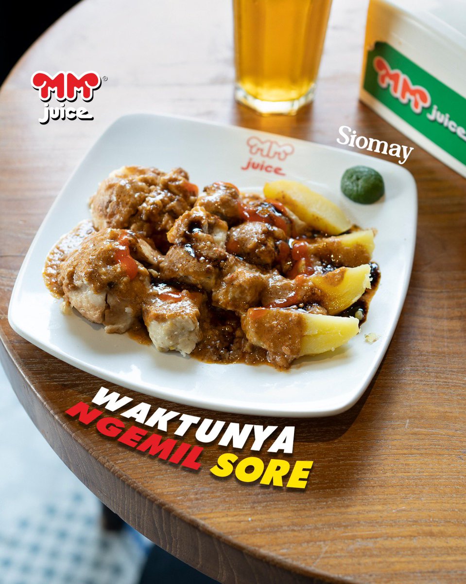 Jam break? Waktunya ngemil time 😋
Ngemil harini ditemenin sama Siomay MM Juice nih, siapa yang favorit nya sama-an, absen di kolom komen ~
.
.
.
#mmjuice #kulinerindonesia #deliveryindonesia #delivery #frozenfood #makananindonesia #makananhygienis #gofood #gofoodindonesia