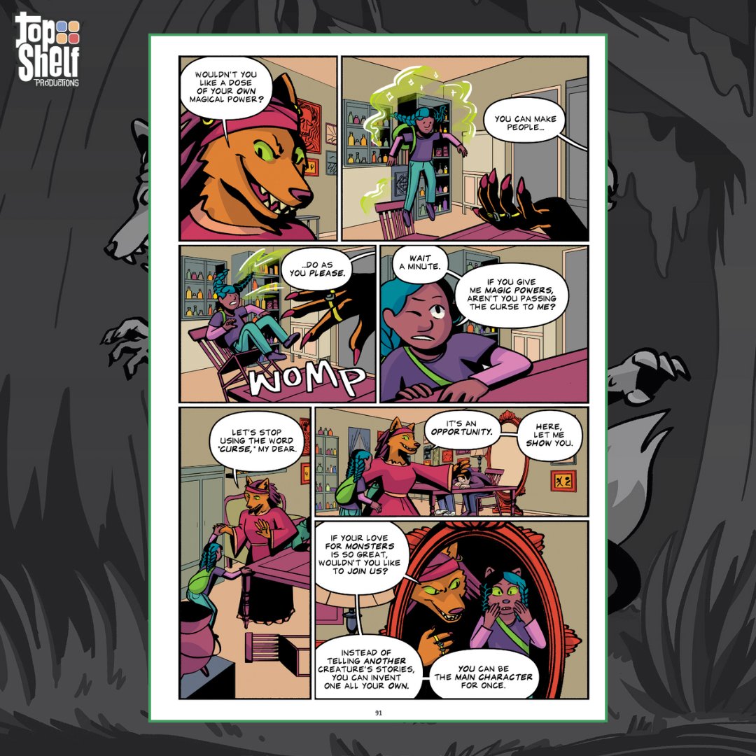 topshelfcomix's tweet photo. "A heartwarming ode to #cryptids, #outsiders, & the joy of being a #monster kid." @DaveScheidt
#DejaRoss is a #cryptozoologist. Unfortunately, some #MonsterHunters donβt have intentions as pure as Dejaβs.
#DejaRossSpeakstoFreaks by @LisaNaffziger is out: https://t.co/Tp0A5Tem3X https://t.co/47buoQ5KaK