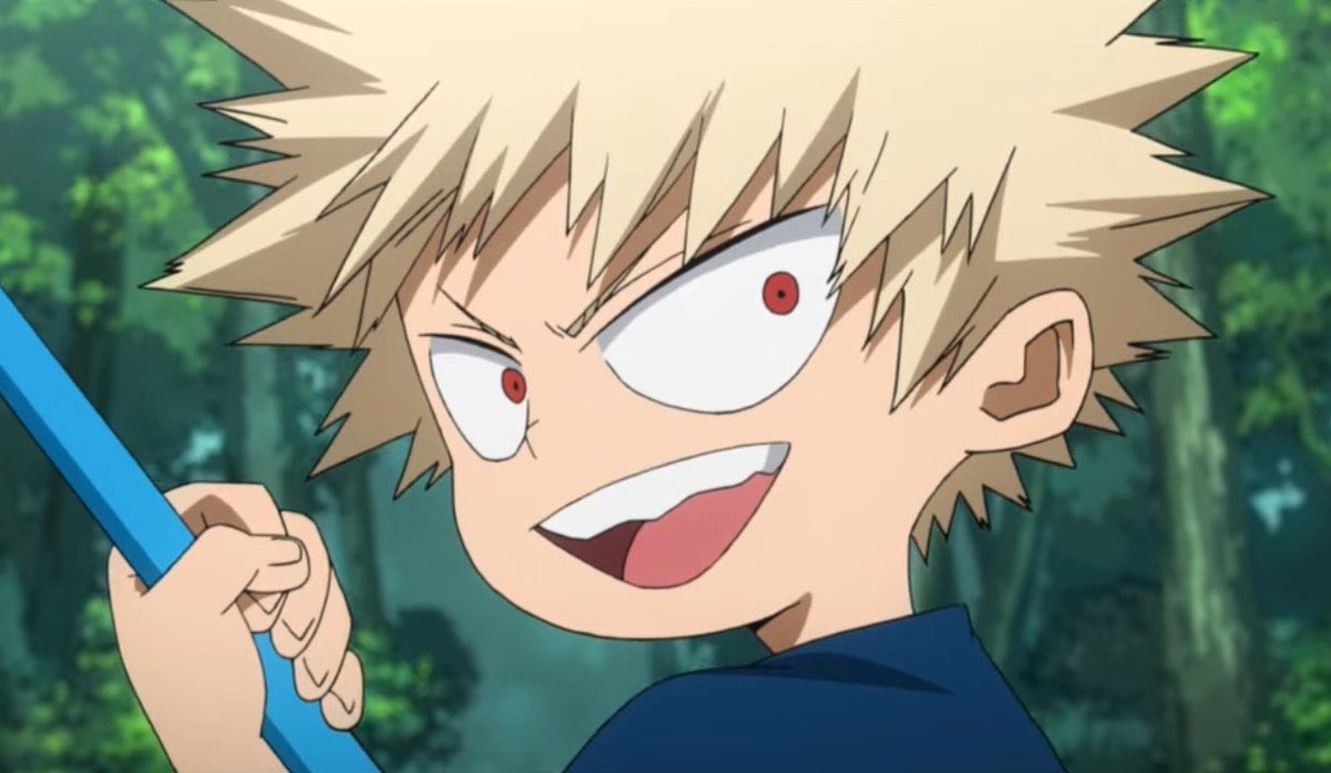 bakugou katsuki (หัวหน้าหน่วยฮีโร่บาคุโกสุดเจ๋ง!) tweet media
