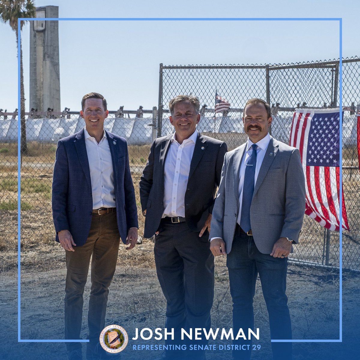 Senator Josh Newman tweet media