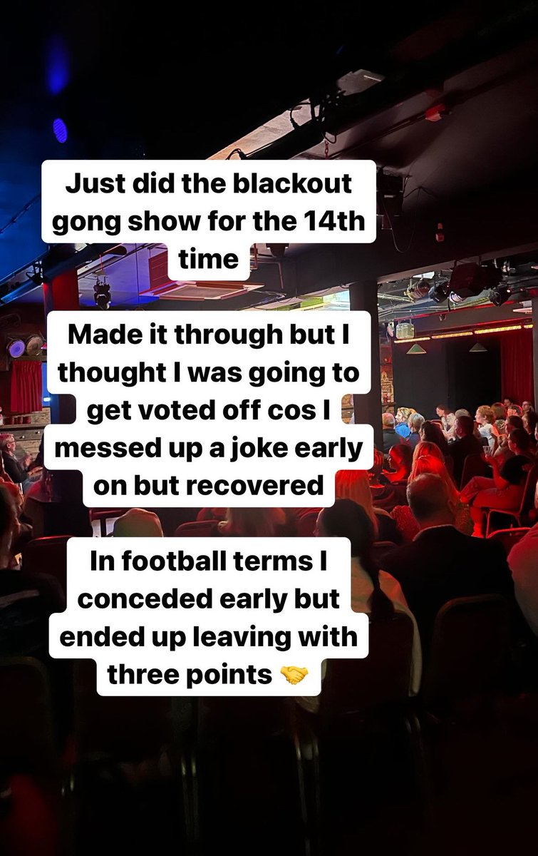 14th time doing the blackout gong show 

Managed to beat it again but it was looking like we were heading for a defeat early on