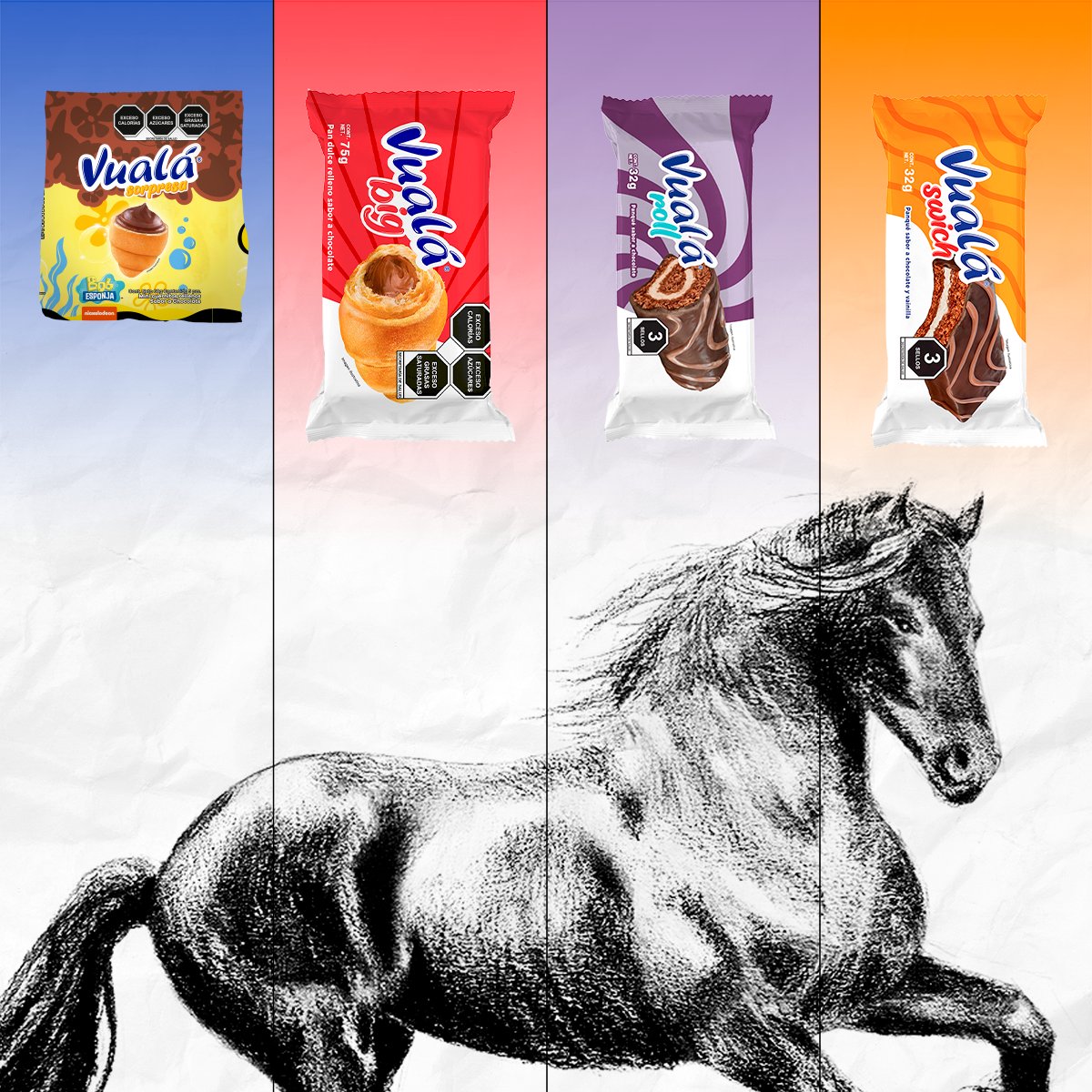 Todos sabemos que Vualá es delicioso y esponjoso en todas sus presentaciones 😋
¿Cuál es su favorito? 👀