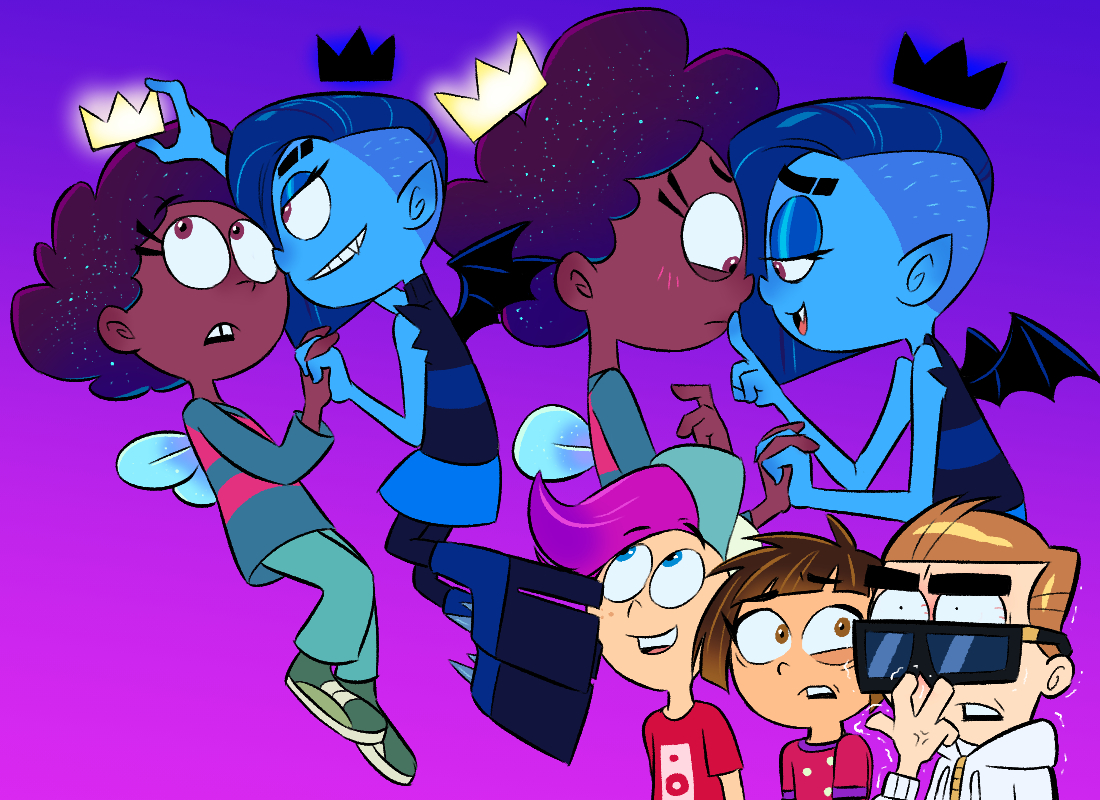 caramelpopcomS2's tweet photo. 👼😈 #FairlyOddParents #FairlyOddParentsANewWish https://t.co/jdwydzy2Ic