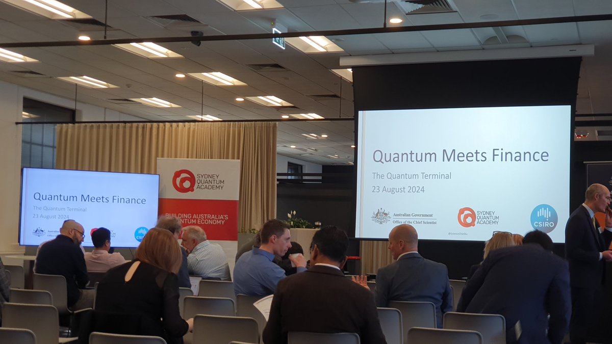 Mike Bareja (@mikebareja) on Twitter photo Getting ready to start a day of #quantum in #finance with <a href="/CSIRO/">CSIRO</a>, <a href="/SydneyQuantum/">Sydney Quantum Academy</a> and <a href="/ScienceChiefAu/">Australia's Chief Scientist</a>. <a href="/BCAcomau/">Business Council of Australia</a> Getting ready to start a day of #quantum in #finance with <a href="/CSIRO/">CSIRO</a>, <a href="/SydneyQuantum/">Sydney Quantum Academy</a> and <a href="/ScienceChiefAu/">Australia's Chief Scientist</a>. <a href="/BCAcomau/">Business Council of Australia</a>