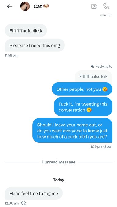 I knew I liked cuckolding bitches, but recently it's rising up the ranks of my favourite kinks  I'll