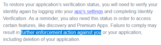 icomputer7's tweet photo. .@discord @discord_support Stop threatening me over my long inactive bots. I don't want verification anymore, especially if you're going to make me jump through even more hoops https://t.co/mz8ZBhP2MO