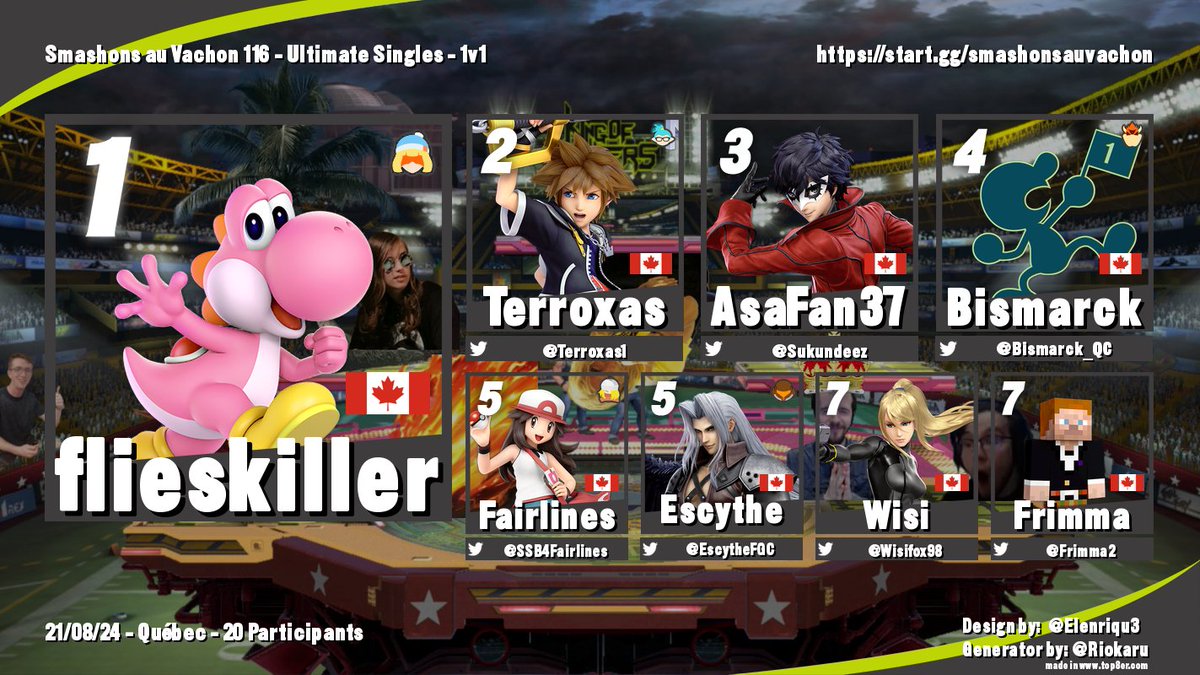 Smash Quebec tweet media