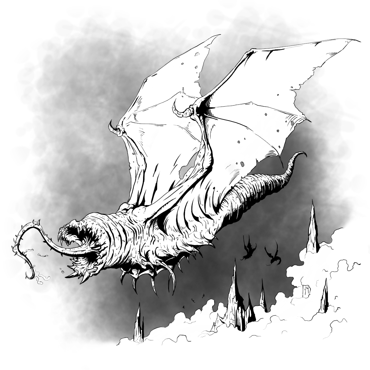 "The worst part about the Shadowfell is never being able to sleep. If it isn't the damn screams keeping you up at night it's some nightmarish thing swooping down and devouring you." - Eldghast, Portal Tamer 

#dnd #ttrpg #dungeonsanddragons