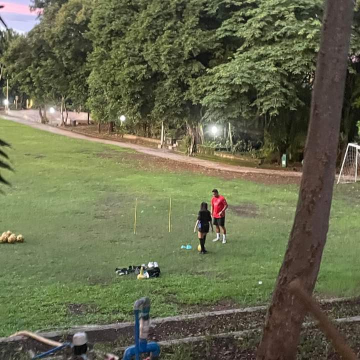 ninangsofkd's tweet photo. She’s back playing football. ⚽️🥰

©️: AFT Philippines’s FB 

#AndreaBrillantes | @iamandrea_b 
#KyleDrea https://t.co/AswTUBdhfT