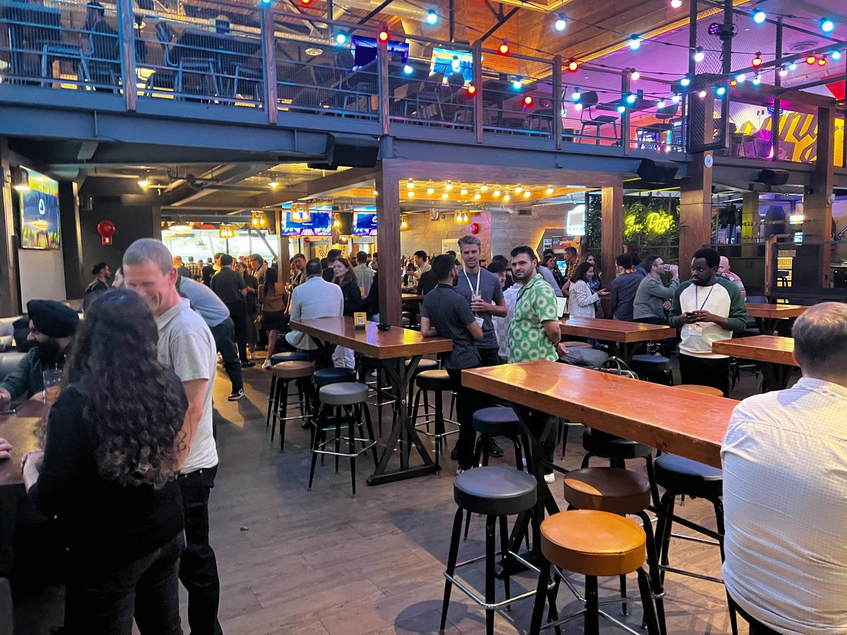 SECUR3DAI's tweet photo. No better way to wind down Summer and hit the refresh button for Fall by engaging with some the brightest and brilliant minds of the #VancouverTech ecosystem at Founders Day Vancouver. Great to see so many local #founders and #startups building and thriving! @Otis_P