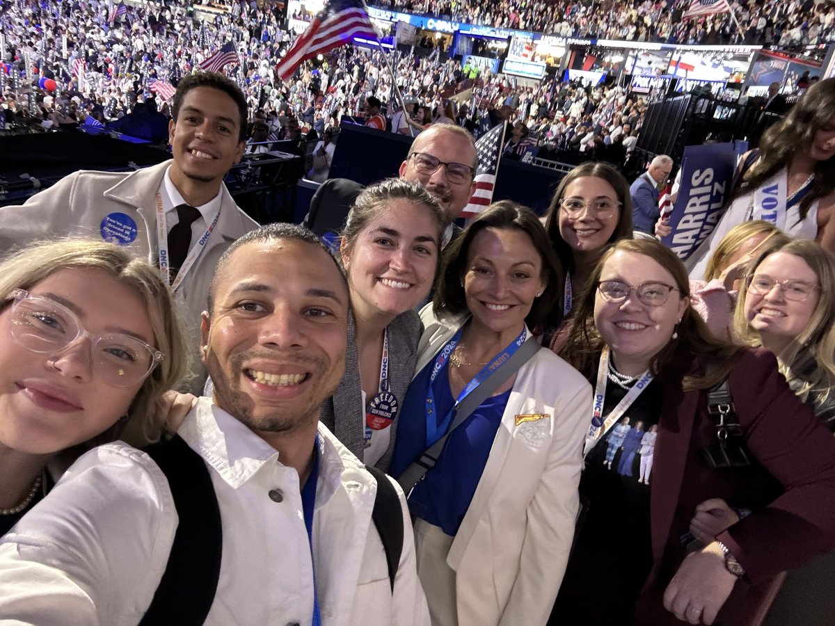 Phillip Jerez (@phillipjerez) on Twitter photo That’s a wrap for Team <a href="/FlaDems/">Florida Democrats</a> at the <a href="/DemConvention/">2024 Democratic National Convention</a>!
We’re FIRED UP and ready to head back to elect Kamala Harris, Tim Walz, and Democrats up and down the ballot to #TakeBackFL in November.
75 days until we win this thing 💪🏼 That’s a wrap for Team <a href="/FlaDems/">Florida Democrats</a> at the <a href="/DemConvention/">2024 Democratic National Convention</a>!
We’re FIRED UP and ready to head back to elect Kamala Harris, Tim Walz, and Democrats up and down the ballot to #TakeBackFL in November.
75 days until we win this thing 💪🏼