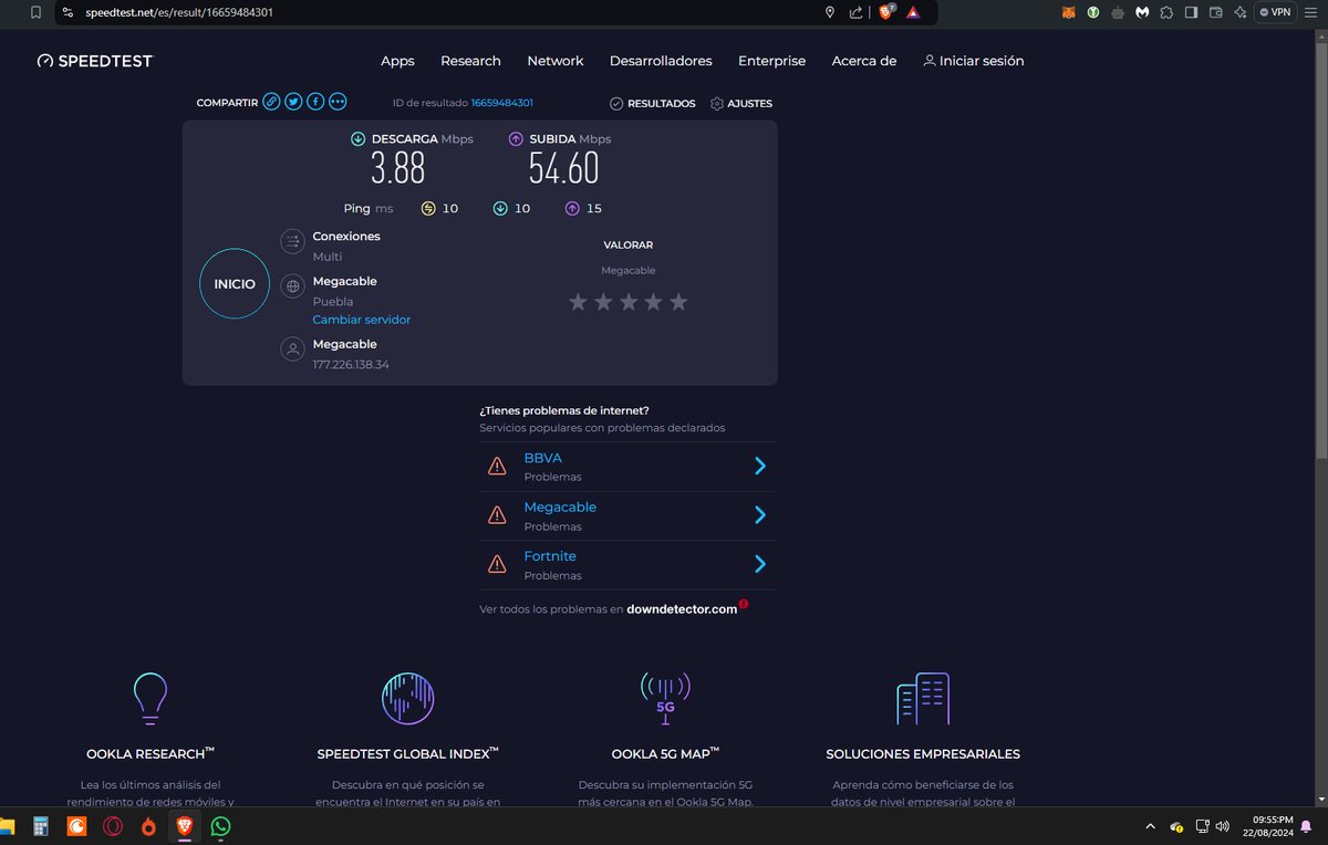 ikkaro_soul's tweet photo. Ya empezamos de nuevo @Megacable , pagar mas de 100 mb de subida y que esté esto actualmente, en la imagen sale fecha y hora para el registro https://t.co/XAGJTLX6pz