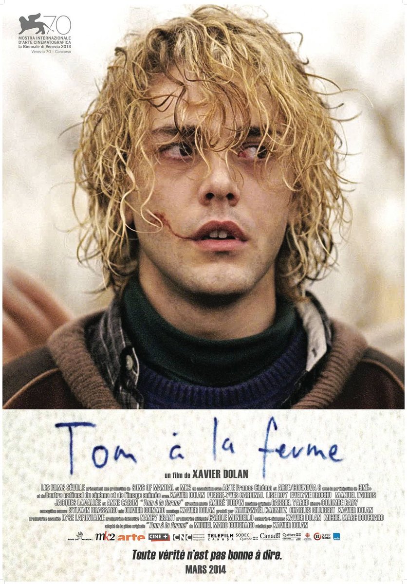 earcas1's tweet photo. @TheCinesthetic Happy Accidents (2000)
Before the Devil Knows you’re Dead (2007)
Simpatico (1999)
Tom at the Farm (2013) https://t.co/EJzKP1wtUc