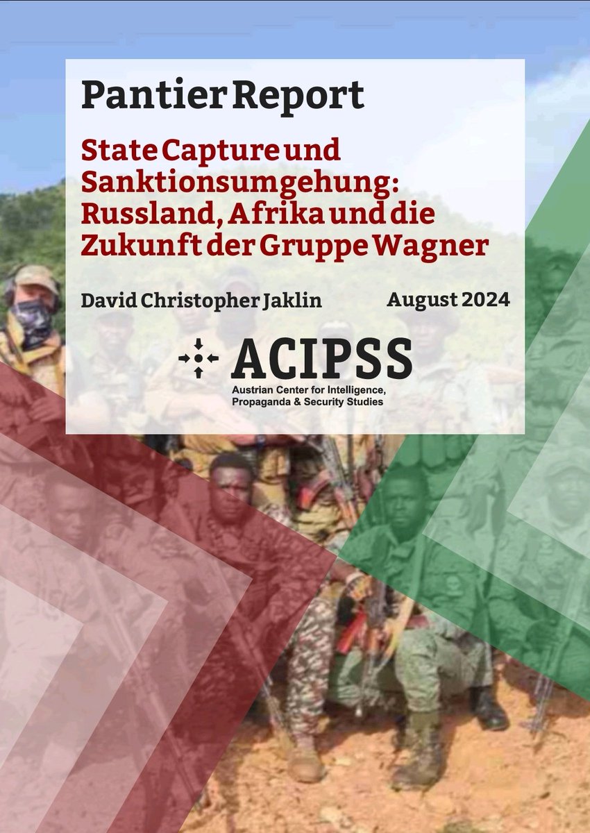 JeremyStohs's tweet photo. "Russland, Afrika und die Zukunft der Gruppe Wagner"
Wie geht es weiter mit dem #Prigoschin Erbe?
Antworten darauf liefert der aktuelle  #PantierReport von @thecarinthian 

#wagner #prigoshin #UkraineRussiaWar
https://t.co/eDrVYkuirw https://t.co/VW45ORJdlq